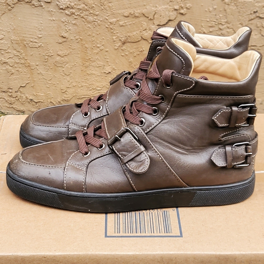 Authentic Louboutin Strap Highs